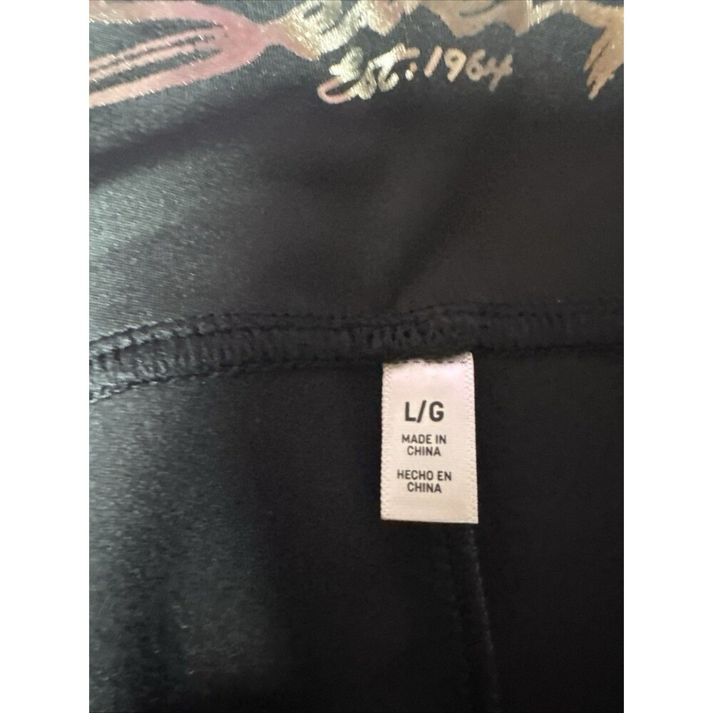 Seven7 Faux Leather Leggings Size Large Black NWT High Waist Stretch Pants - Picture 5 of 11